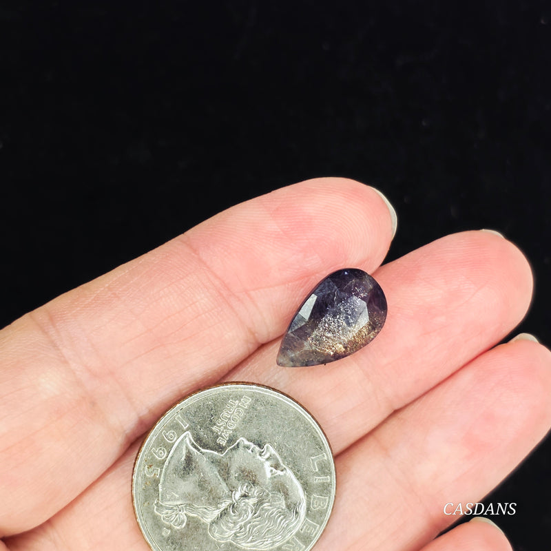 iolite Sunstone Facet
