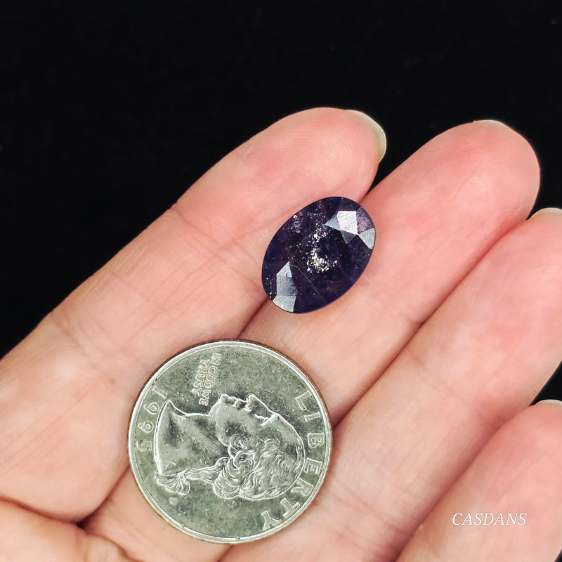 iolite Sunstone Facet