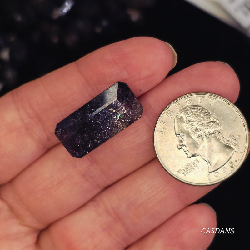 iolite Sunstone Facet