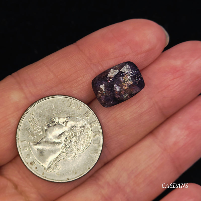 iolite Sunstone Facet