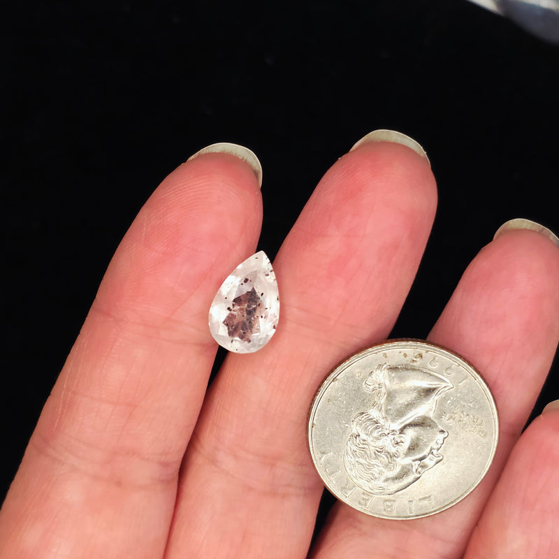 Included Quartz Facet