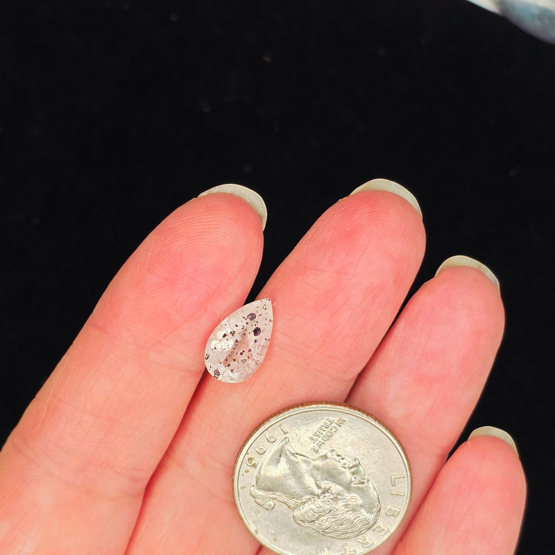 Included Quartz Facet