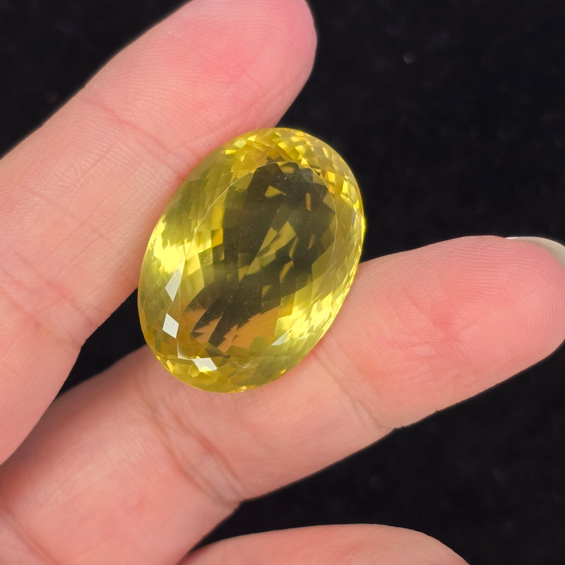 Lemon Quartz Facet