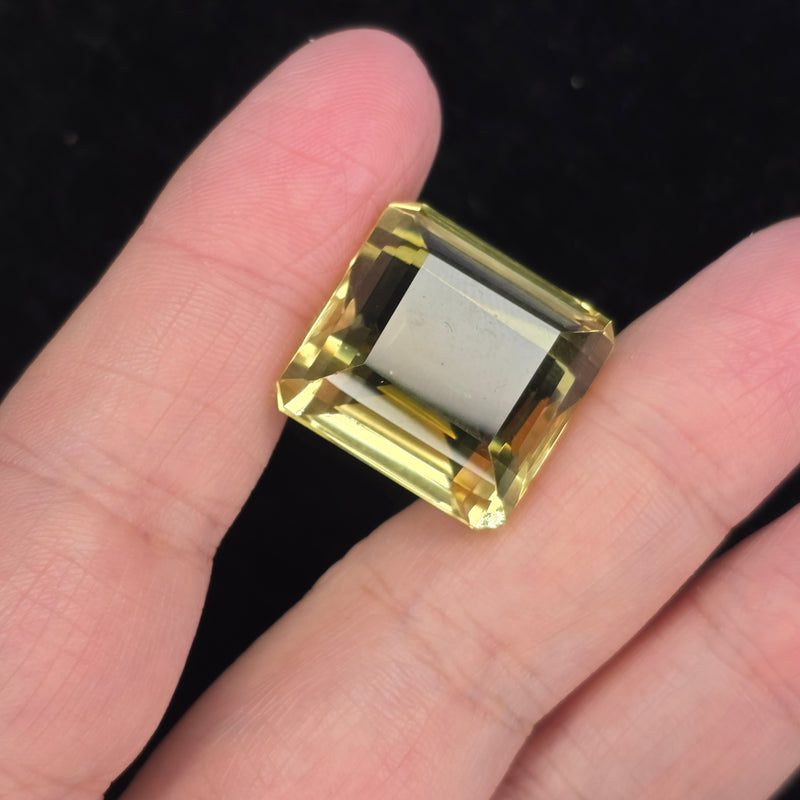 Lemon Quartz Facet
