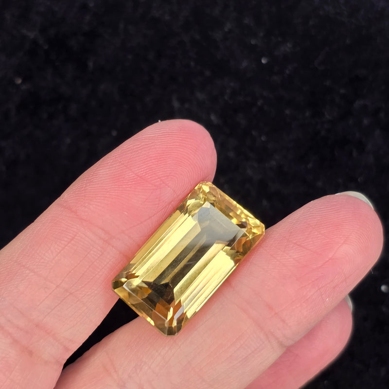 Citrine Facet