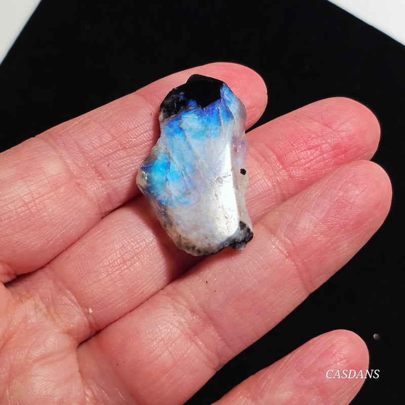 Rainbow Moonstone Slice