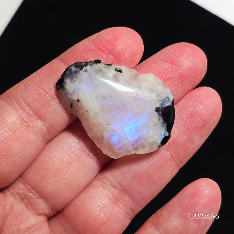 Rainbow Moonstone Slice