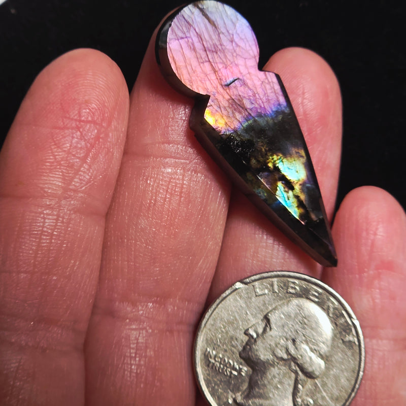 Labradorite Kunai