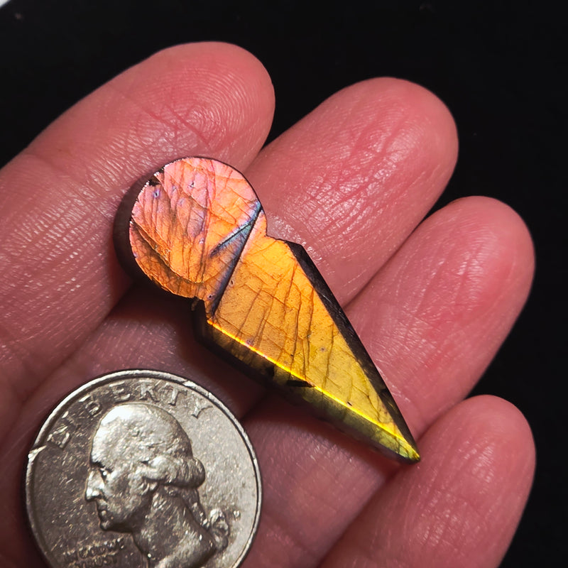 Labradorite Kunai