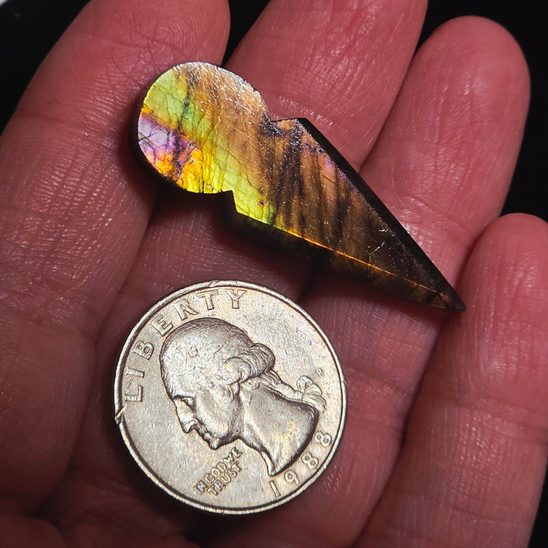 Labradorite Kunai