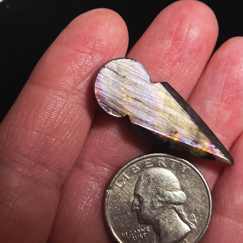 Labradorite Kunai