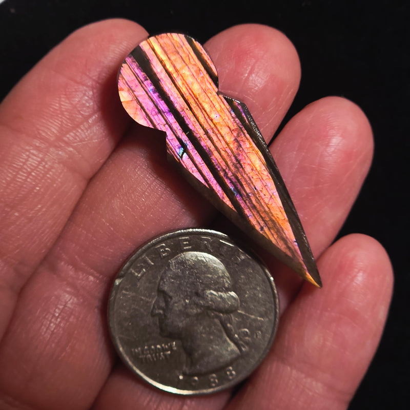 Labradorite Kunai