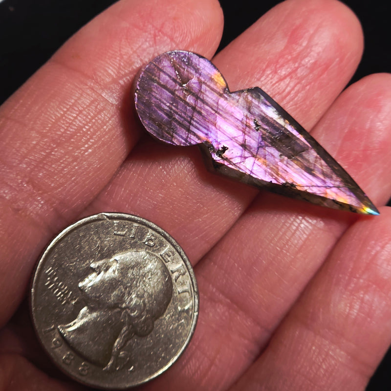 Labradorite Kunai