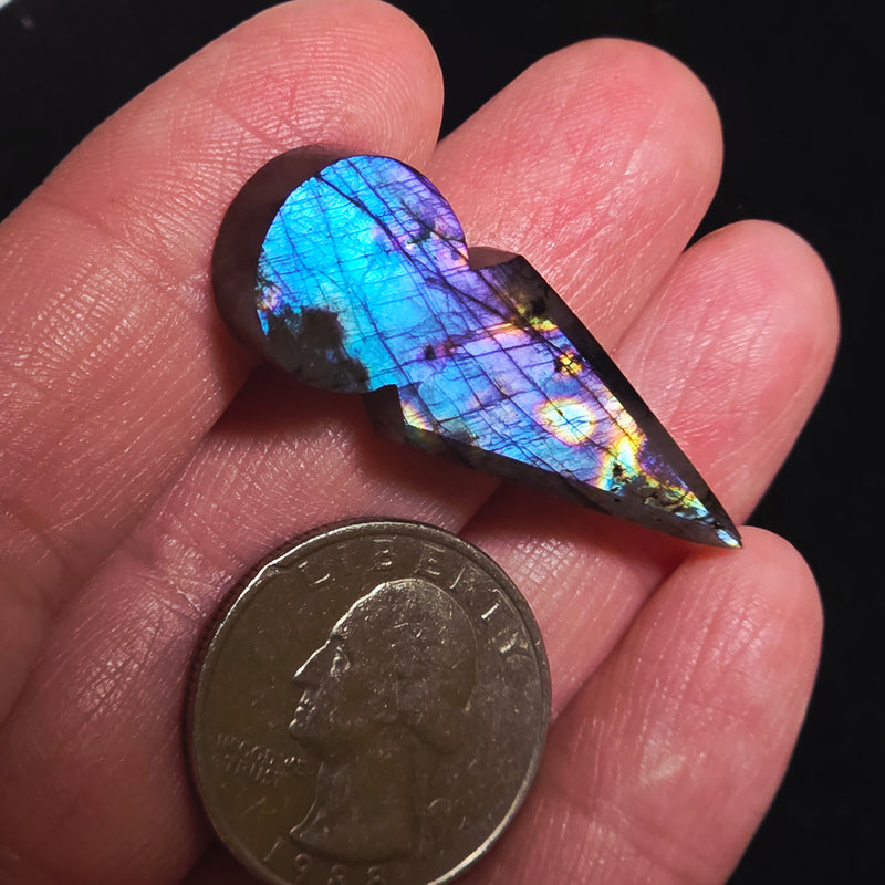 Labradorite Kunai