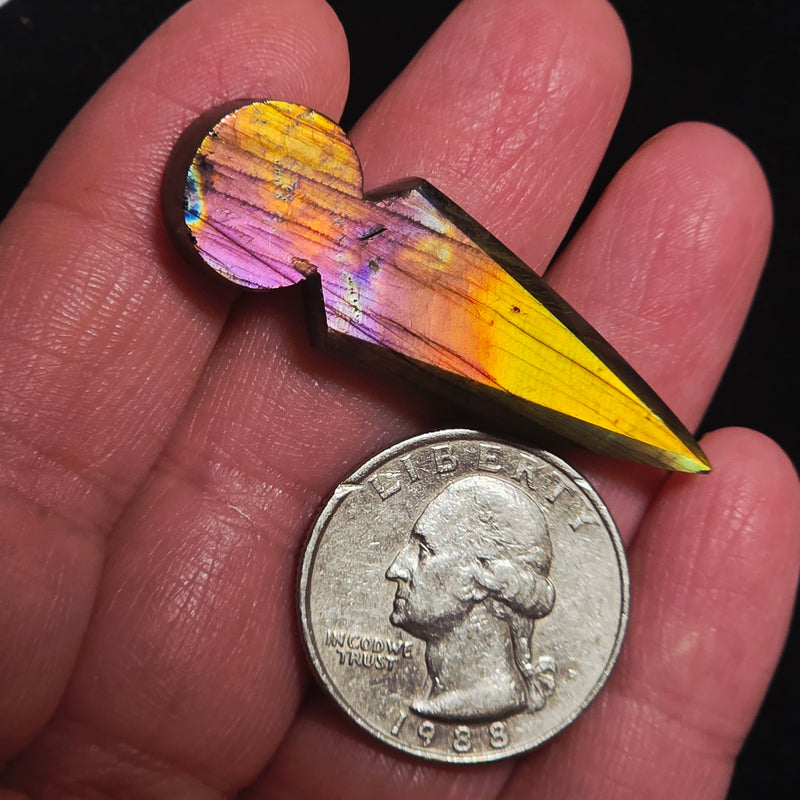 Labradorite Kunai