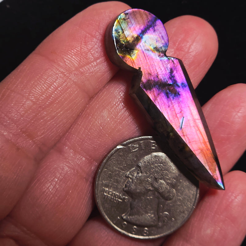 Labradorite Kunai