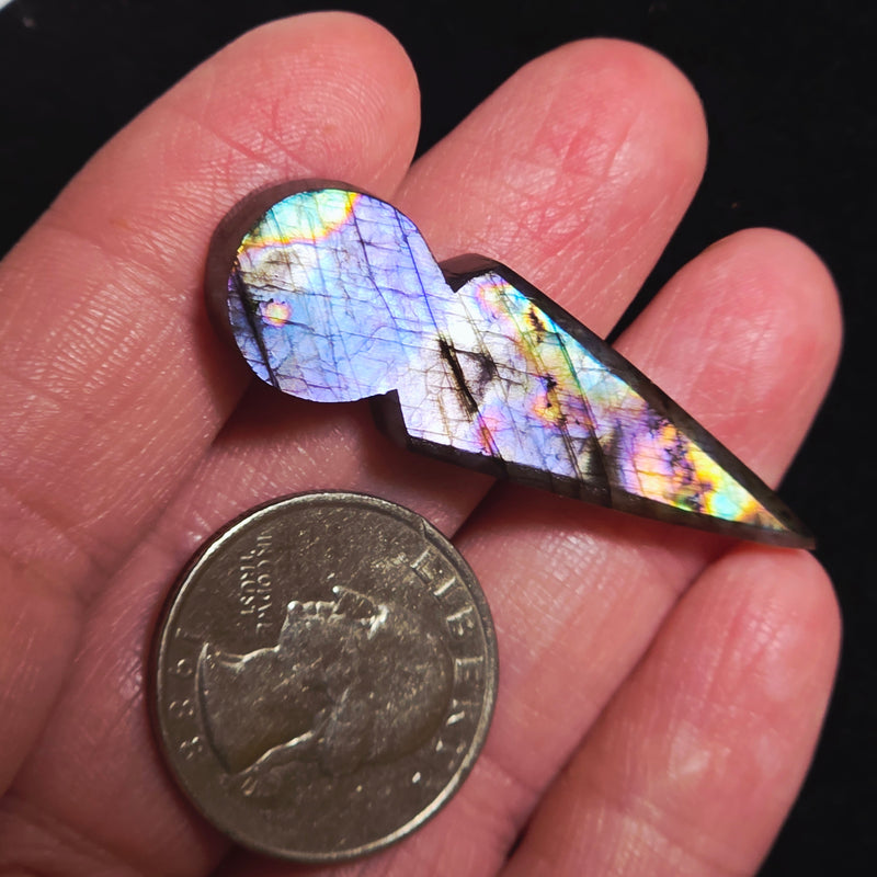 Labradorite Kunai