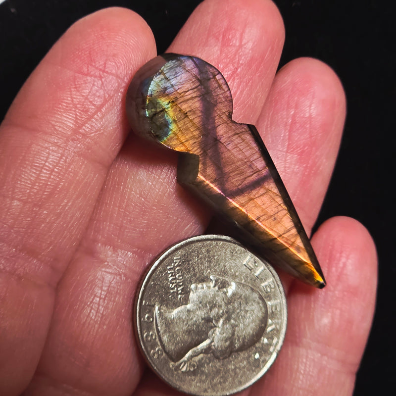 Labradorite Kunai