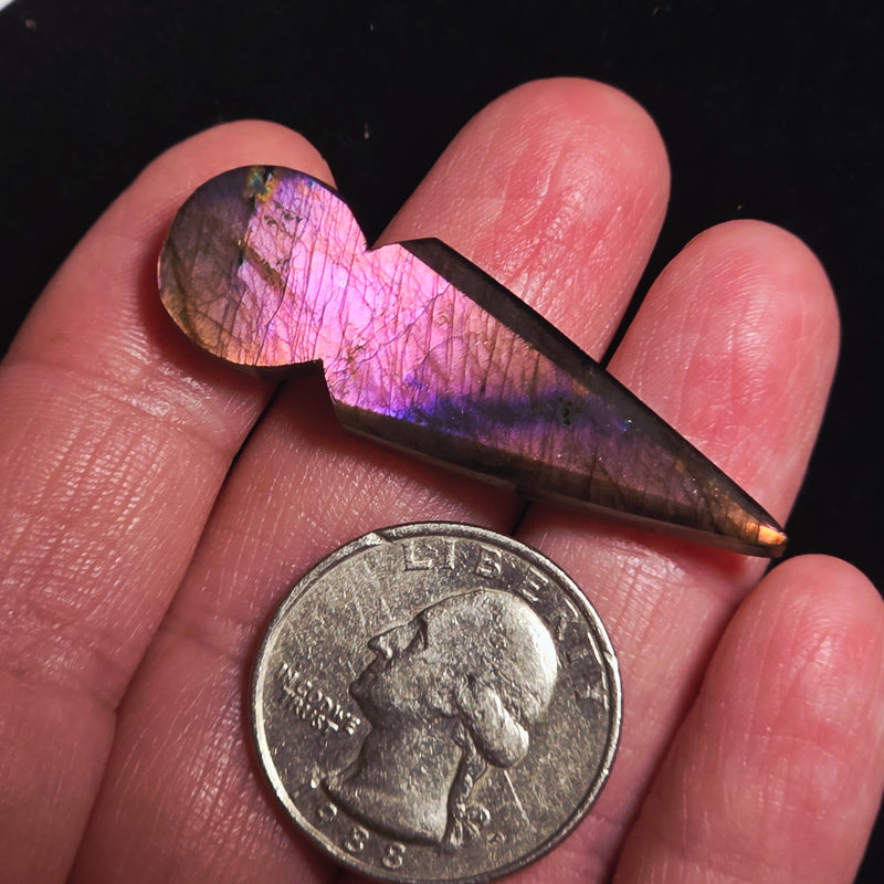 Labradorite Kunai