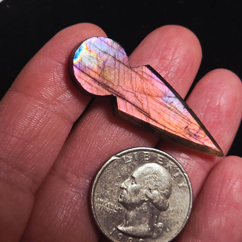 Labradorite Kunai