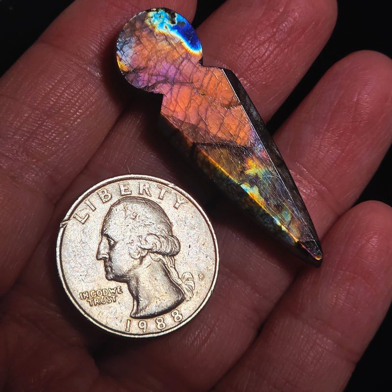 Labradorite Kunai