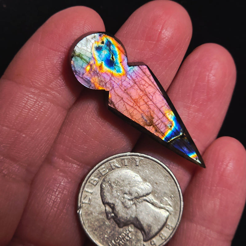 Labradorite Kunai