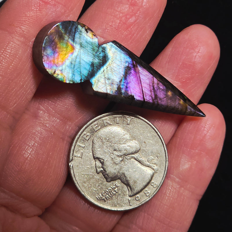 Labradorite Kunai