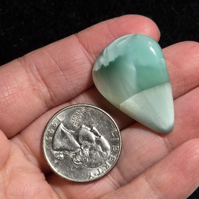 Chatoyant Glass Cabochon
