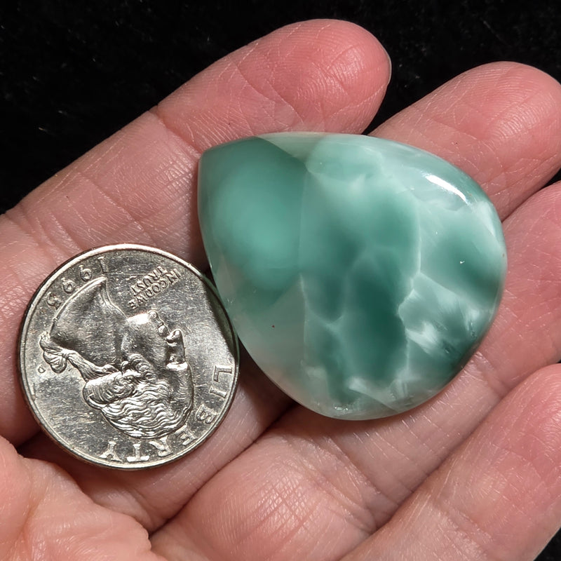 Chatoyant Glass Cabochon