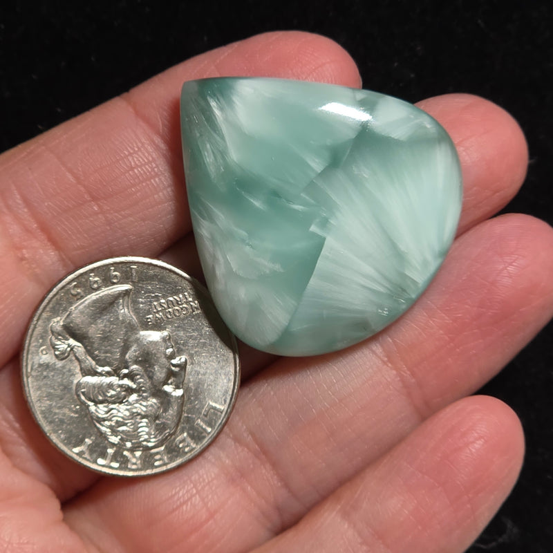Chatoyant Glass Cabochon