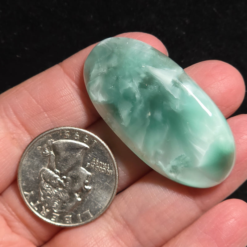 Chatoyant Glass Cabochon