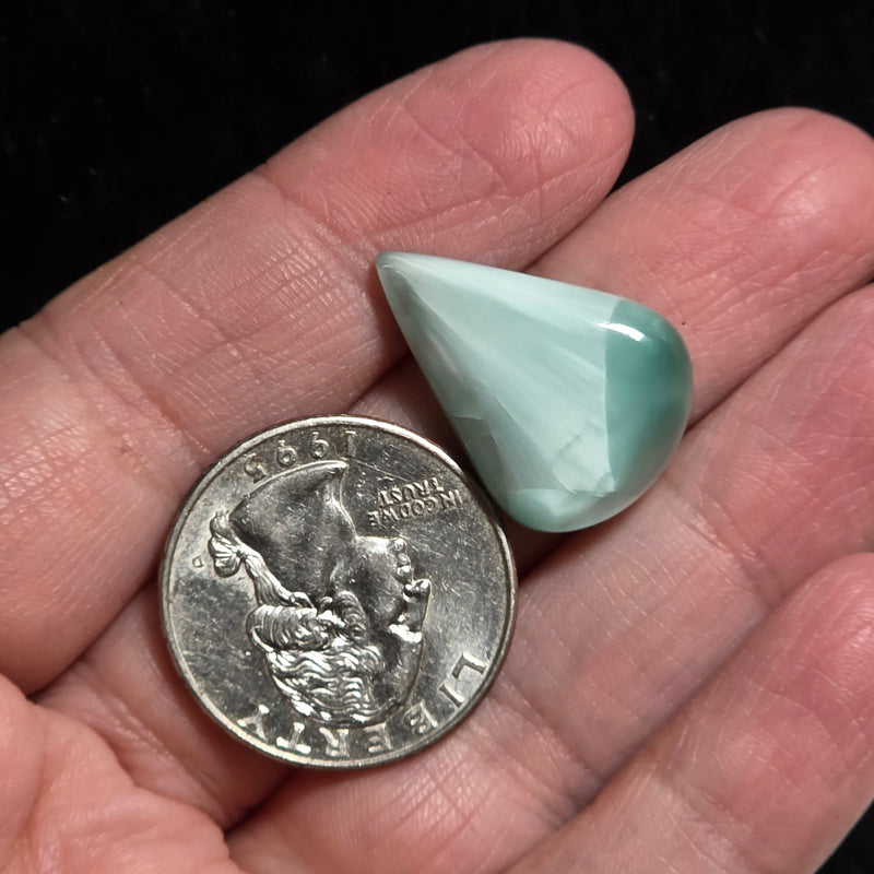 Chatoyant Glass Cabochon