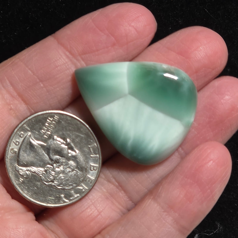 Chatoyant Glass Cabochon