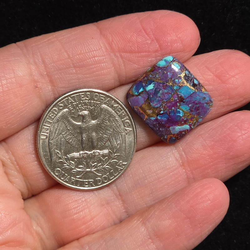 Purple Mohave Composite Cabochon