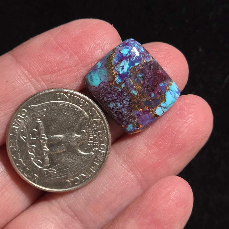 Purple Mohave Composite Cabochon