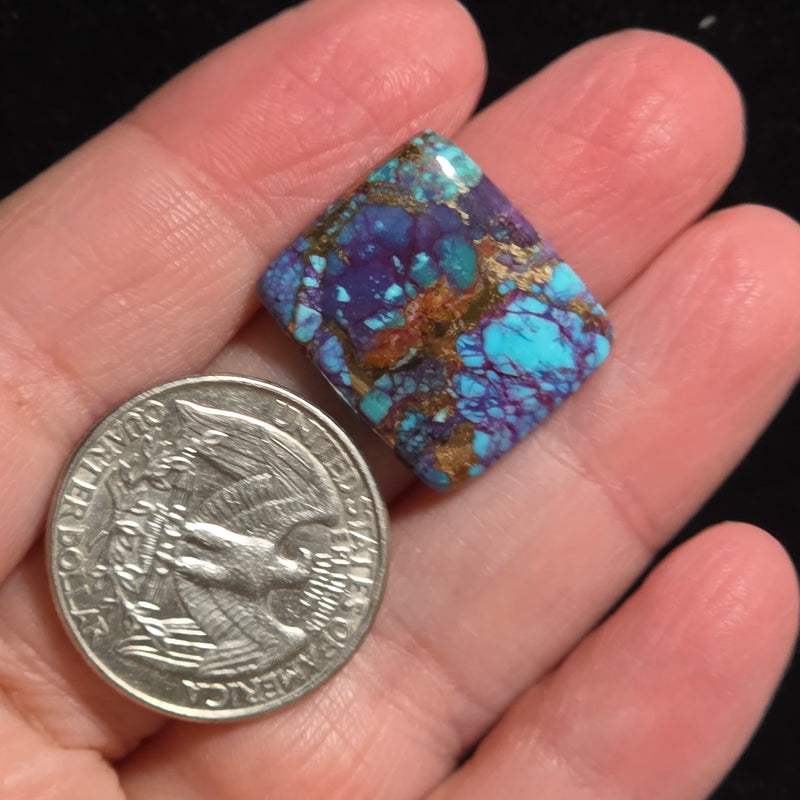 Purple Mohave Composite Cabochon
