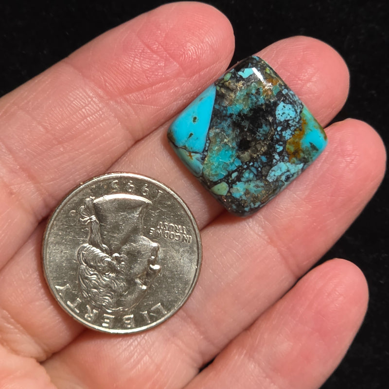 Kingman Turquoise Composite Cabochon