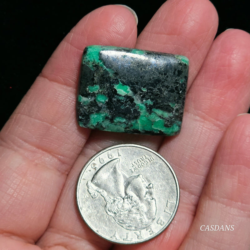 Black Bridge Variscite Cabochon