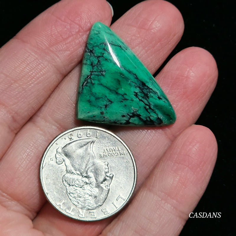 Black Bridge Variscite Cabochon
