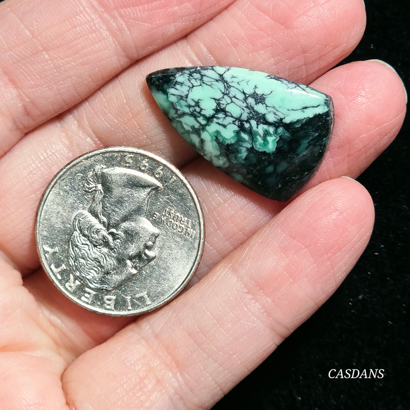 Black Bridge Variscite Cabochon