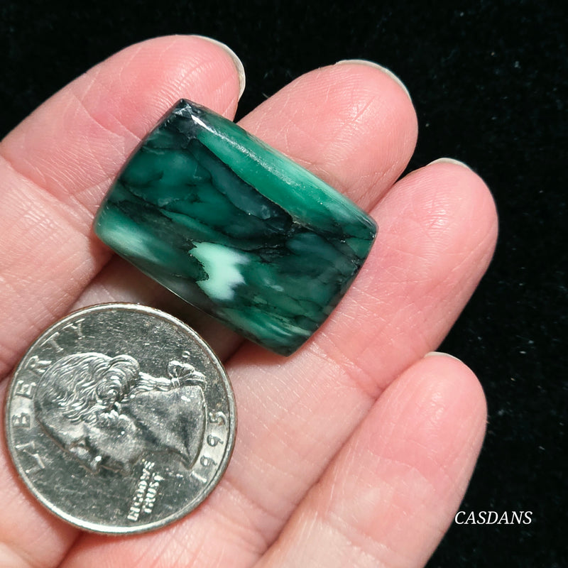Black Bridge Variscite Cabochon