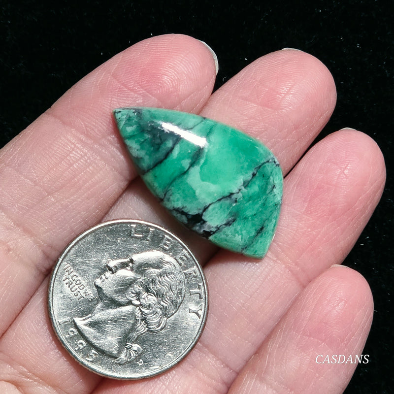Black Bridge Variscite Cabochon