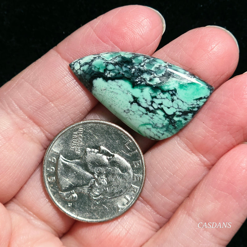 Black Bridge Variscite Cabochon