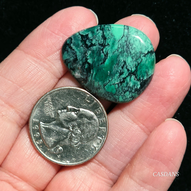 Black Bridge Variscite Cabochon