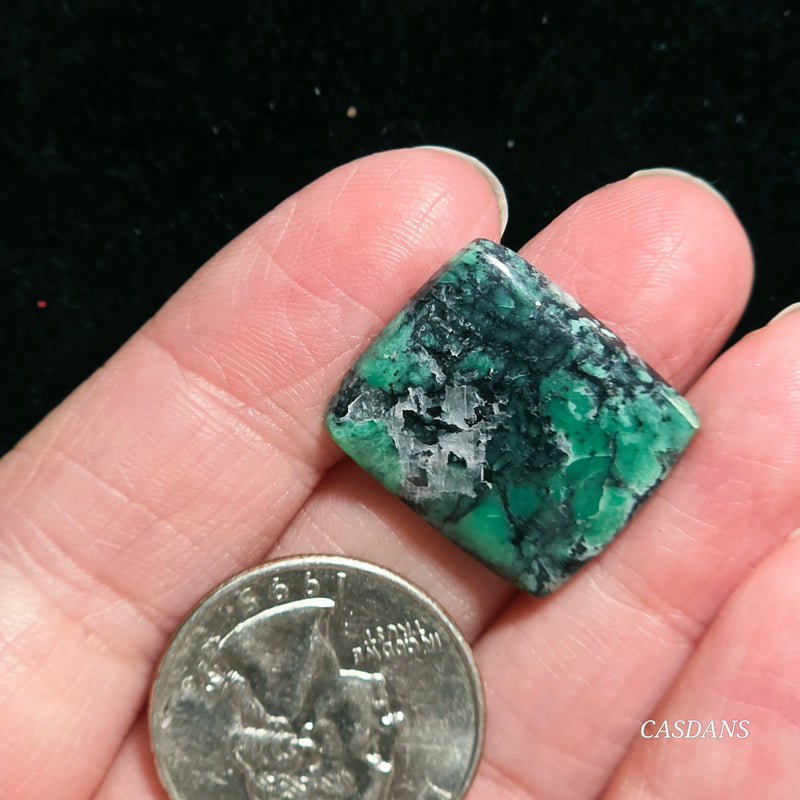 Black Bridge Variscite Cabochon