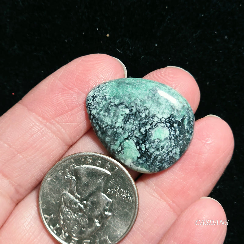 Black Bridge Variscite Cabochon