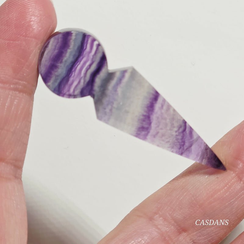 Rainbow Fluorite Kunai