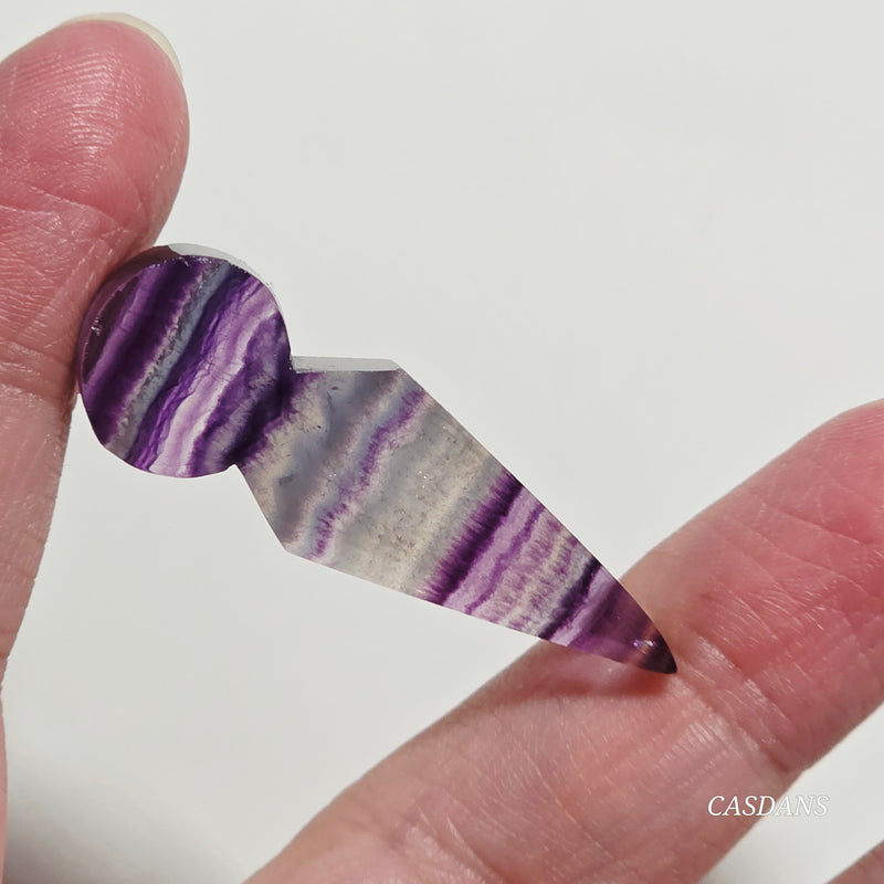 Rainbow Fluorite Kunai