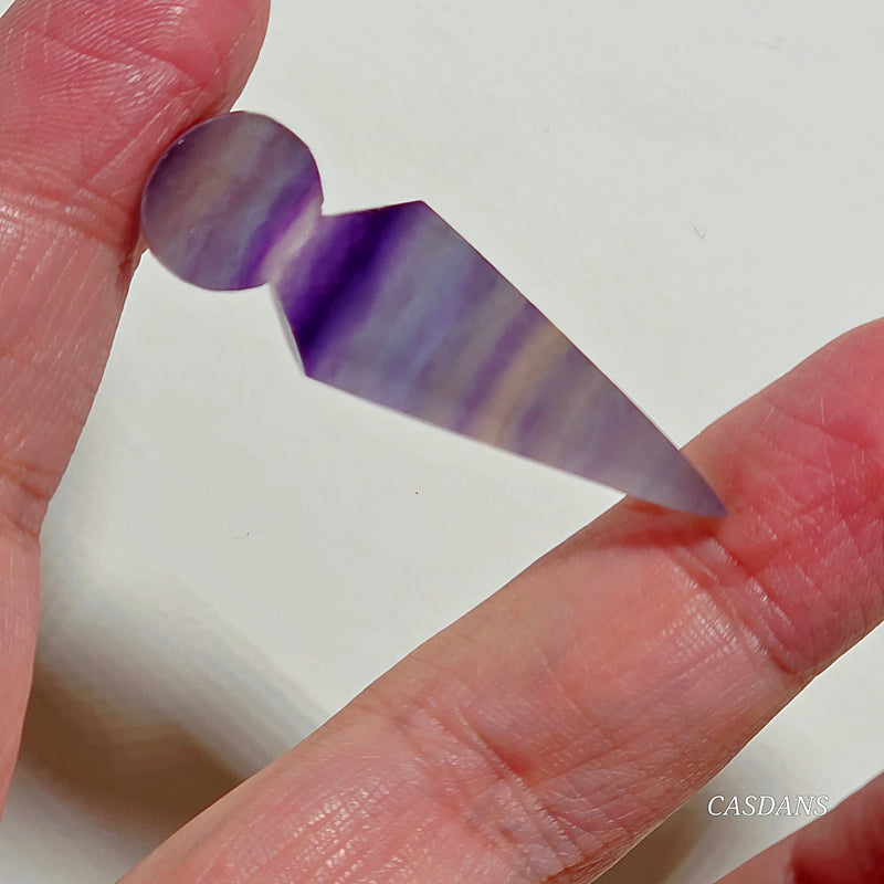 Rainbow Fluorite Kunai