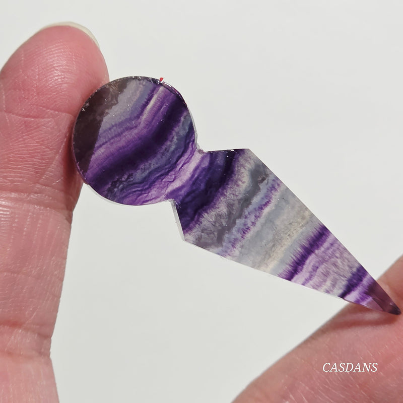 Rainbow Fluorite Kunai